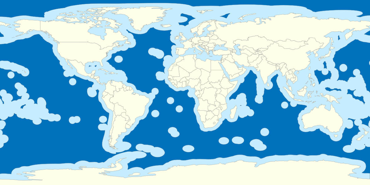 Exclusive Economic Zones and high seas